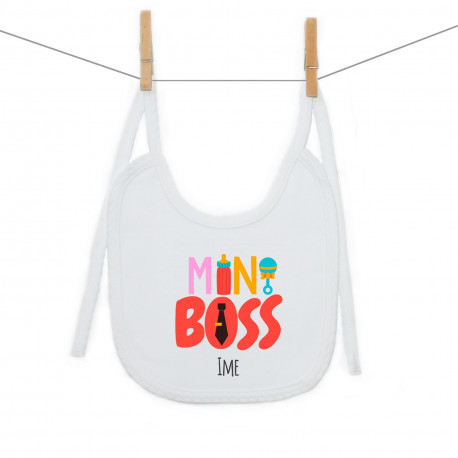 Slinček Mini boss z imenom otroka Slinček Mini boss z imenom otroka