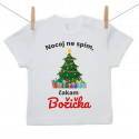 Majica s kratkimi rokavi Nocoj ne spim, čakam Božička