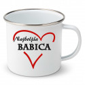 Emajlirana skodelica Najboljša babica