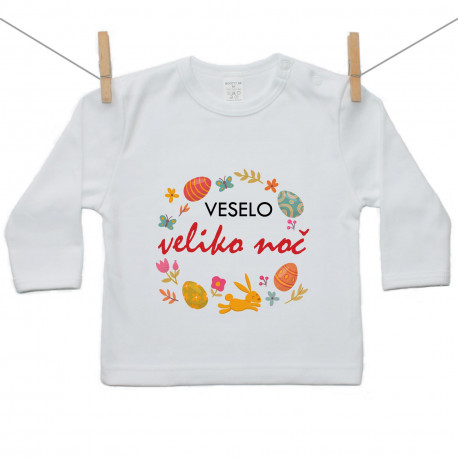 Majica z dolgimi rokavi Veselo veliko noč