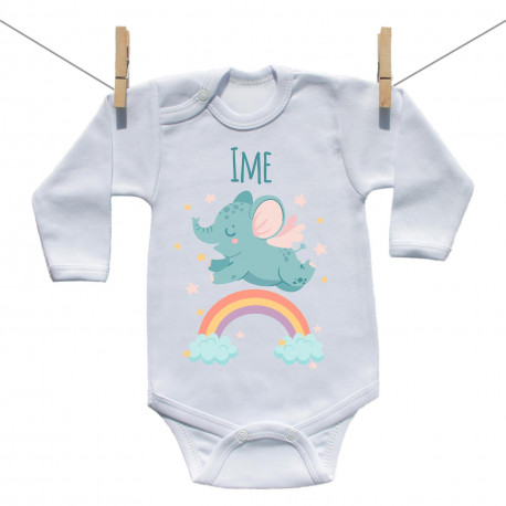 Bodiji z dolgimi rokavi s slončkom