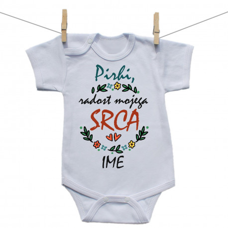 Bodiji s kratkimi rokavi Pirhi, radost mojega srca