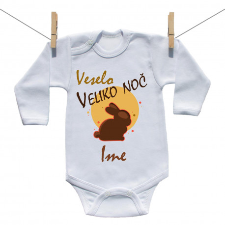 Bodiji z dolgimi rokavi Veselo Veliko noč