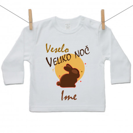 Majica z dolgimi rokavi Veselo Veliko noč