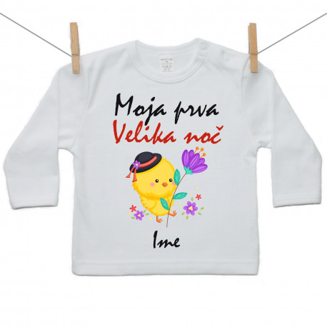 Majica z dolgimi rokavi Moja prva Velika noč