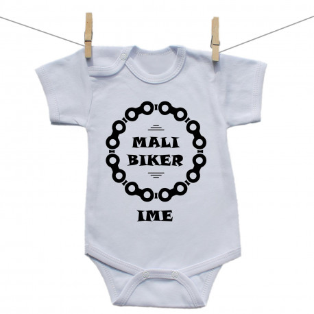 Bodiji s kratkimi rokavi Mali biker