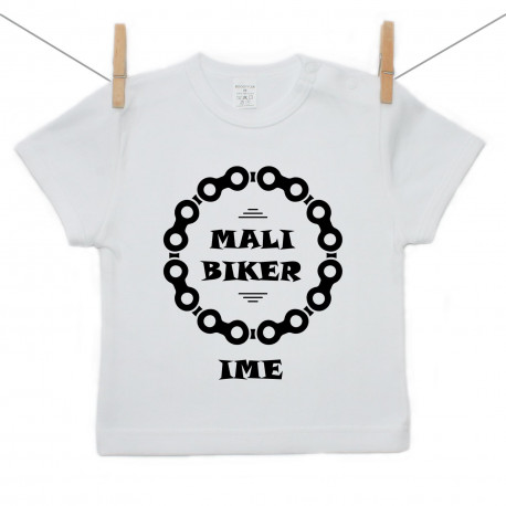 Majica s kratkimi rokavi Mali biker