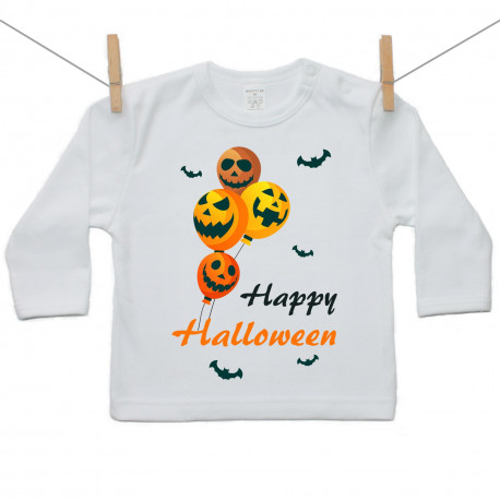 Majica z dolgimi rokavi Happy Halloween