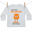Majica z dolgimi rokavi Moj prvi Halloween duhca