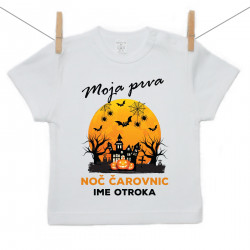 Majica s kratkimi rokavi Moja prva noč čarovnic