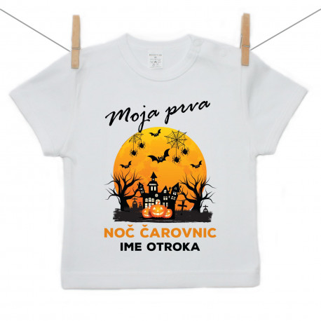 Majica s kratkimi rokavi Moja prva noč čarovnic