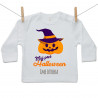 Majica z dolgimi rokavi Moja prva Halloween buča