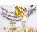 Folija balon Številka 1, 86cm, zlata