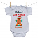 Bodiji s kratkimi rokavi Moj prvi Sveti Miklavž