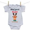 Bodiji s kratkimi rokavi Moj prvi Božič