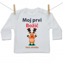 Majica z dolgimi rokavi Moj prvi Božič
