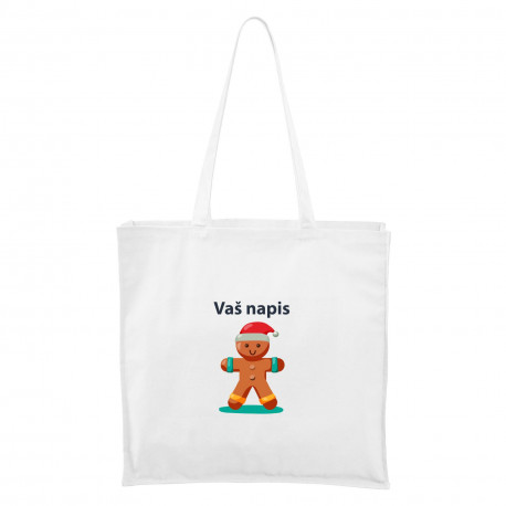 Maxi torba Sveti Miklavž z napisom po želji