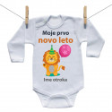Bodiji z dolgimi rokavi Moje prvo novo leto