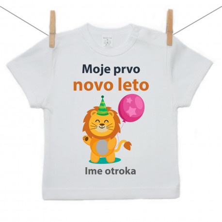 Majica s kratkimi rokavi Moje prvo novo leto