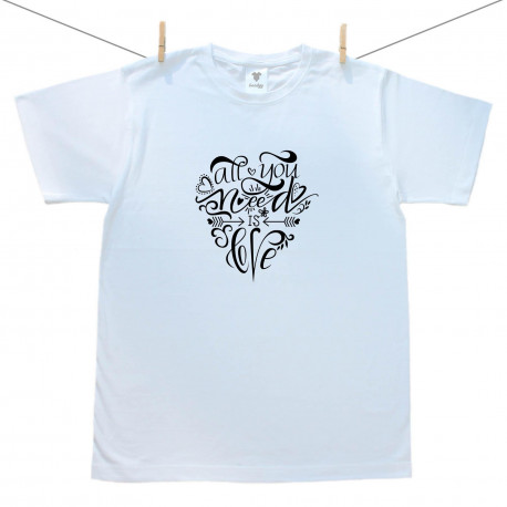 Moška majica All you need is love