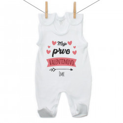 Pajac Moje prvo valentinovo s srčkom