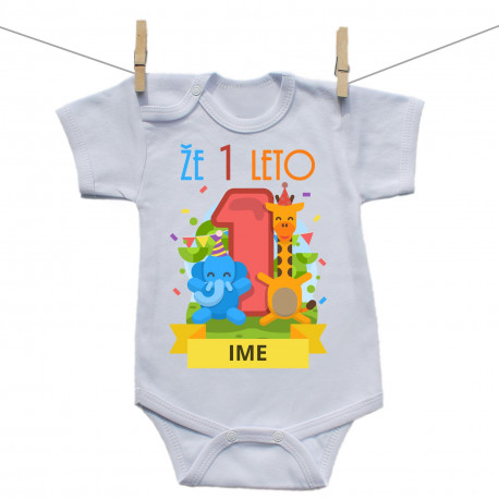 Bodiji s kratkimi rokavi Že 1 leto