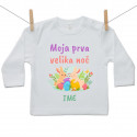 Majica z dolgimi rokavi Moja prva velika noč