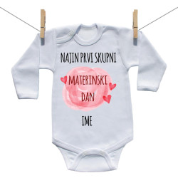 Bodiji z dolgimi rokavi Najin prvi skupni materinski dan