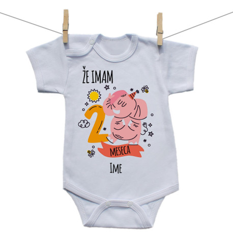 Bodiji s kratkimi rokavi Star sem že 2 meseca z živalico