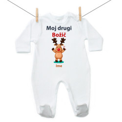 Pižama Moj drugi božič z jelenčkom