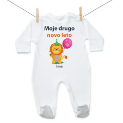 Pižama Moje drugo novo leto z levčkom