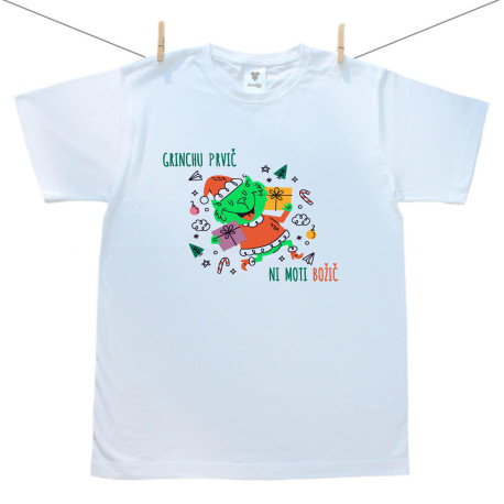 Moška majica Grinchu prvič ne moti božič Moška majica Grinchu prvič ne moti božič