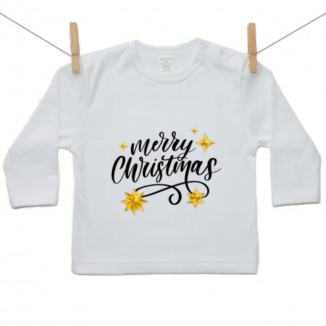 Majica z dolgimi rokavi Merry Christmas Majica z dolgimi rokavi Merry Christmas